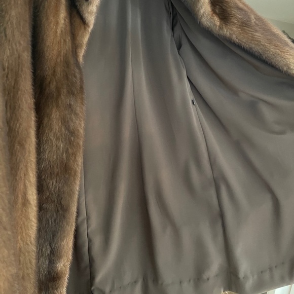 NWT Mink Fur Coat - Picture 11 of 13